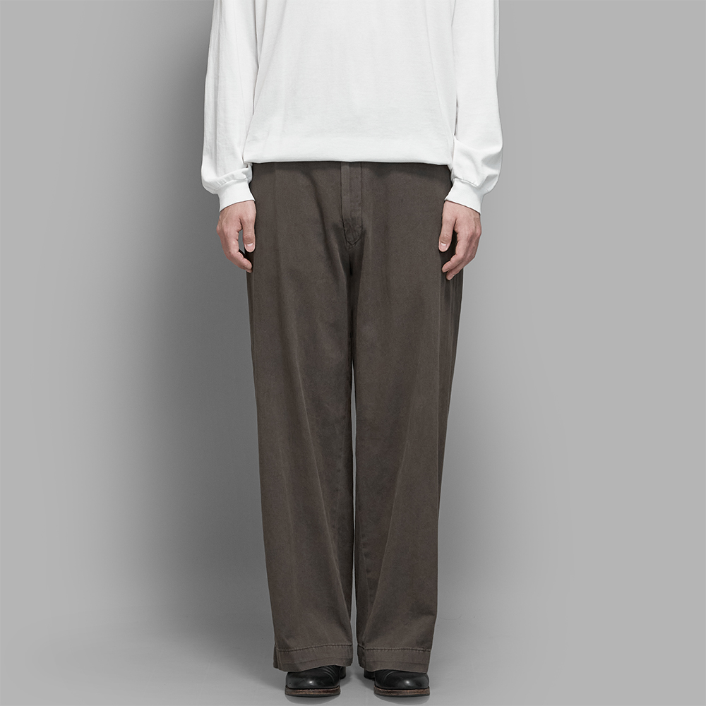 A.PRESSE / Vintage Type.4 Chino Trousers (Brown) | twelve