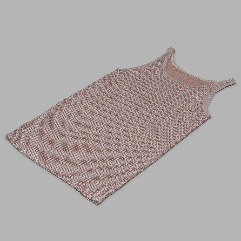 USED / Old Euro Jacquard Tank Top #3
