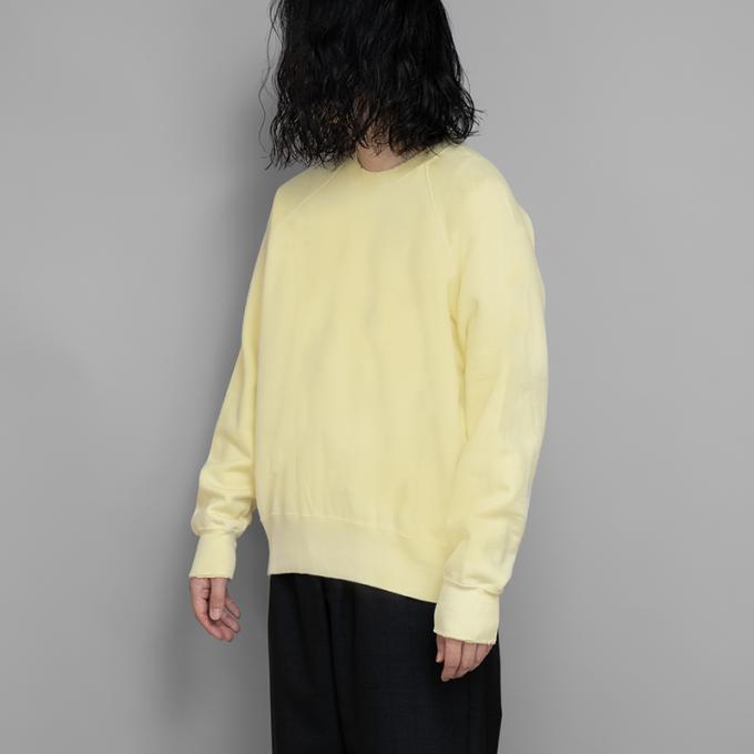A.PRESSE / Vintage Sweatshirt (Yellow)