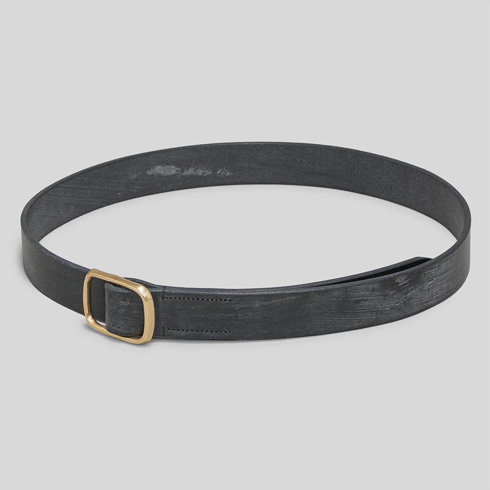 AURALEE / Reversible Buckle Belt (Black)