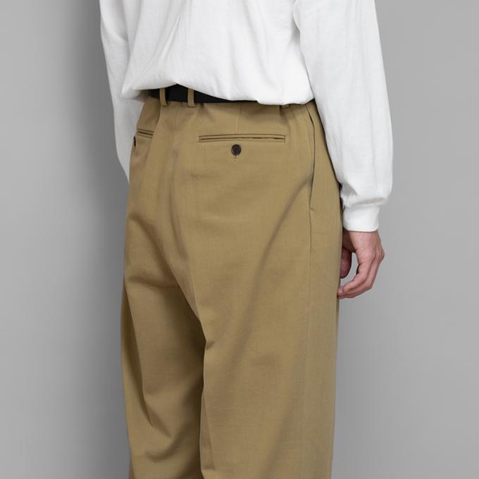 AURALEE / Washed Heavy Chino Slacks | twelve