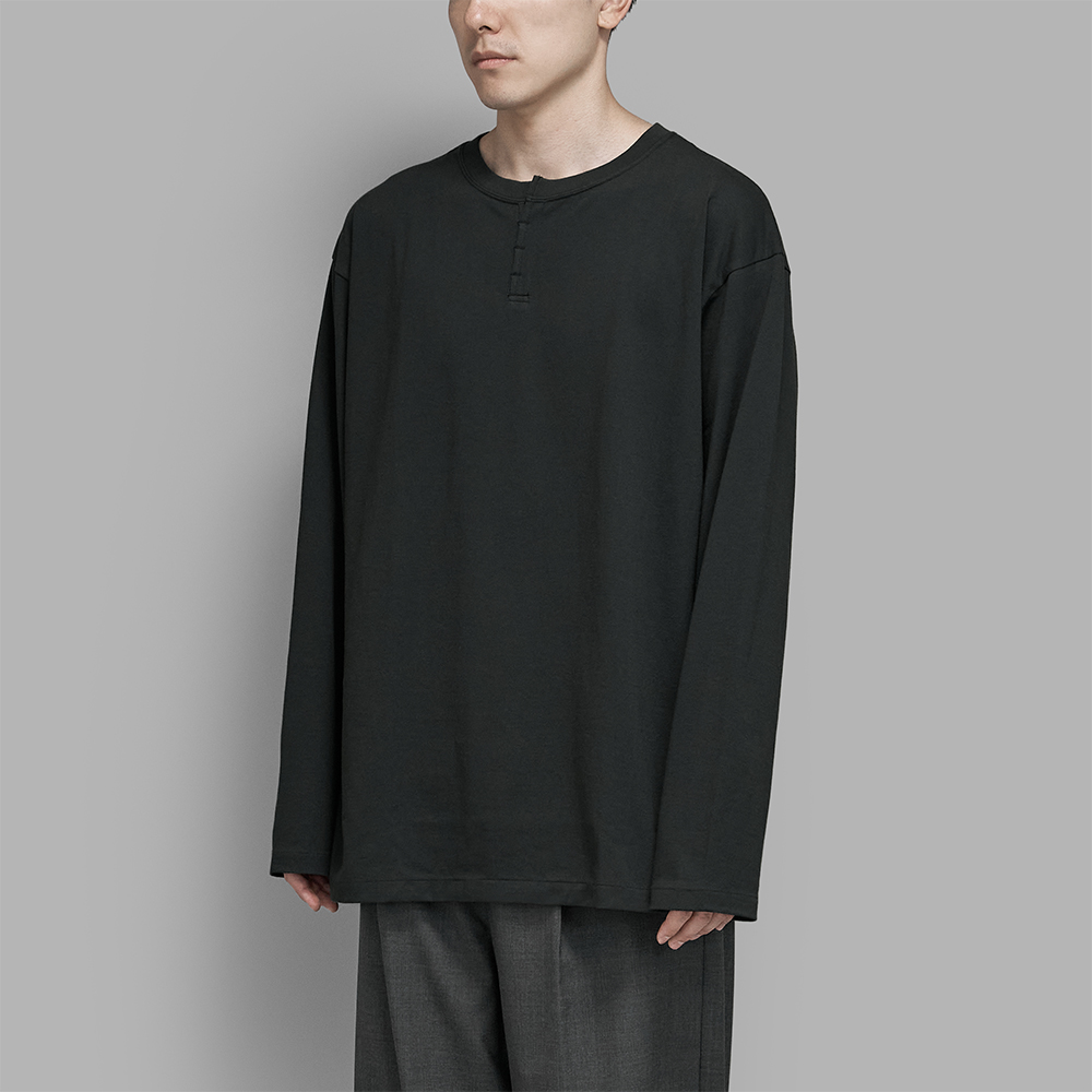 BLACKBIRD / Fake Henryneck Cutsewn (Black)