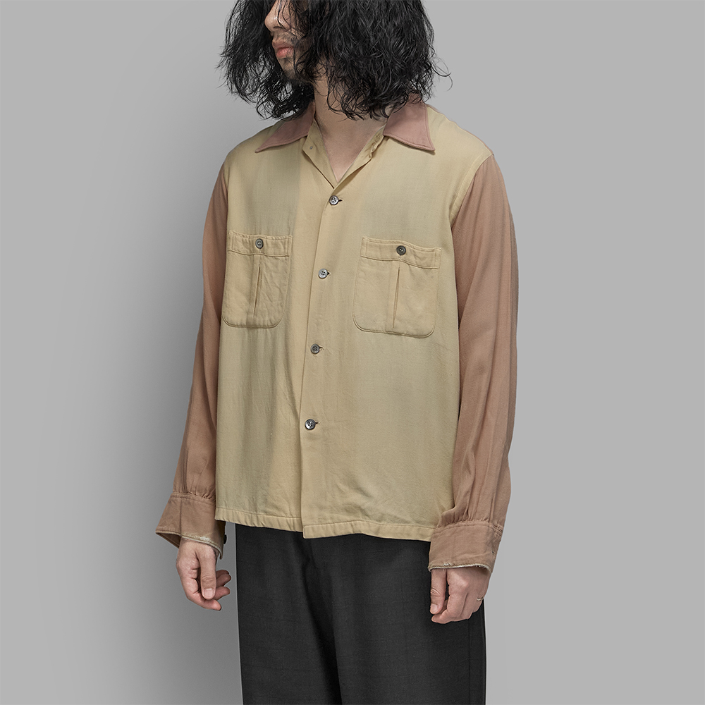 USED / 1940s Vintage Two-Tone Shirt