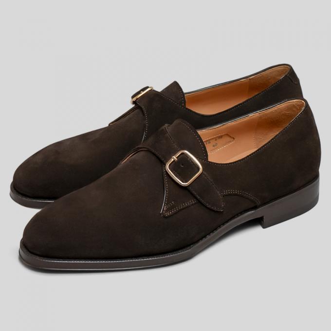 F.lli Giacometti / Single Monk Strap Shoes (Superbuck)