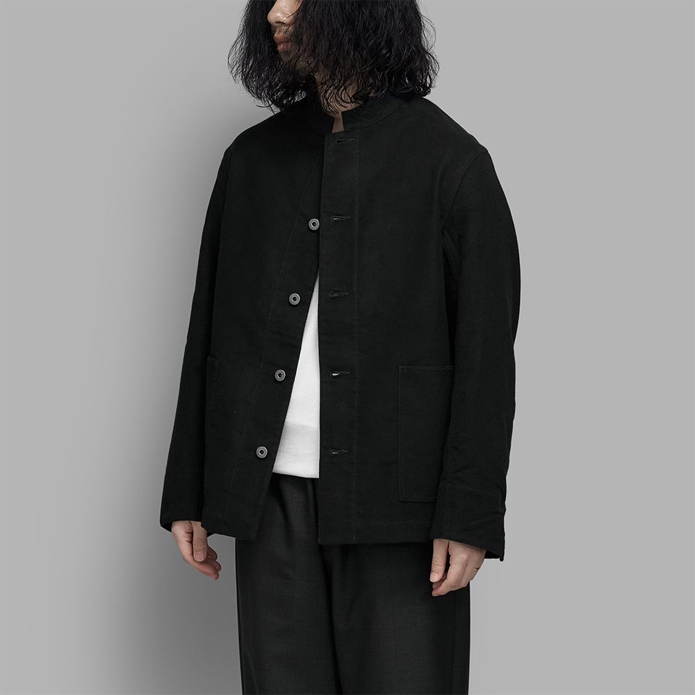 T.T / Stand Collar Jacket (Black)