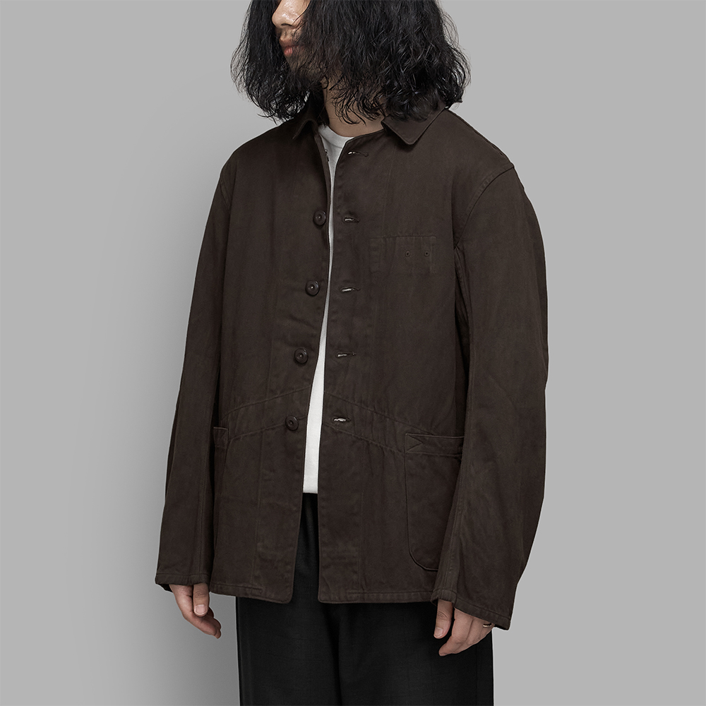 T.T / British Postal Worker Jacket (Mud Dyed Brown)