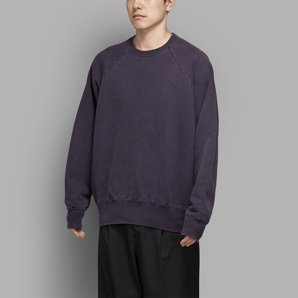 A.PRESSE / Vintage Sweatshirt (Purple)