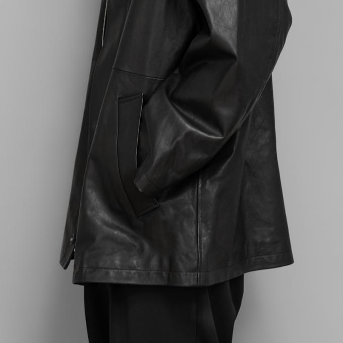 ssstein / Leather Zip Jacket | twelve