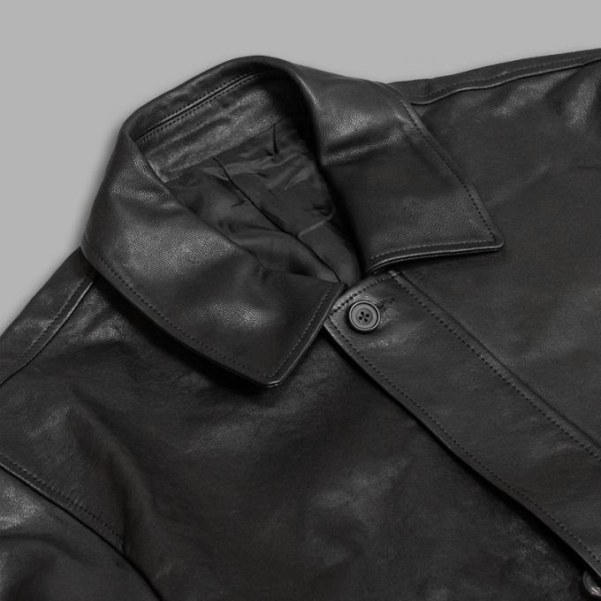 stein / Leather Zip Jacket | twelve