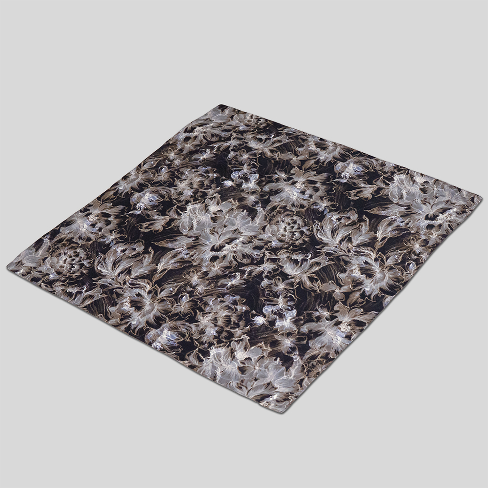 calmlence / Scarf (Black Print)
