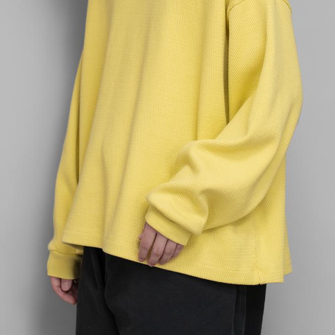 POLYPLOID / Oversize Longsleeve #C (Lemon) | twelve