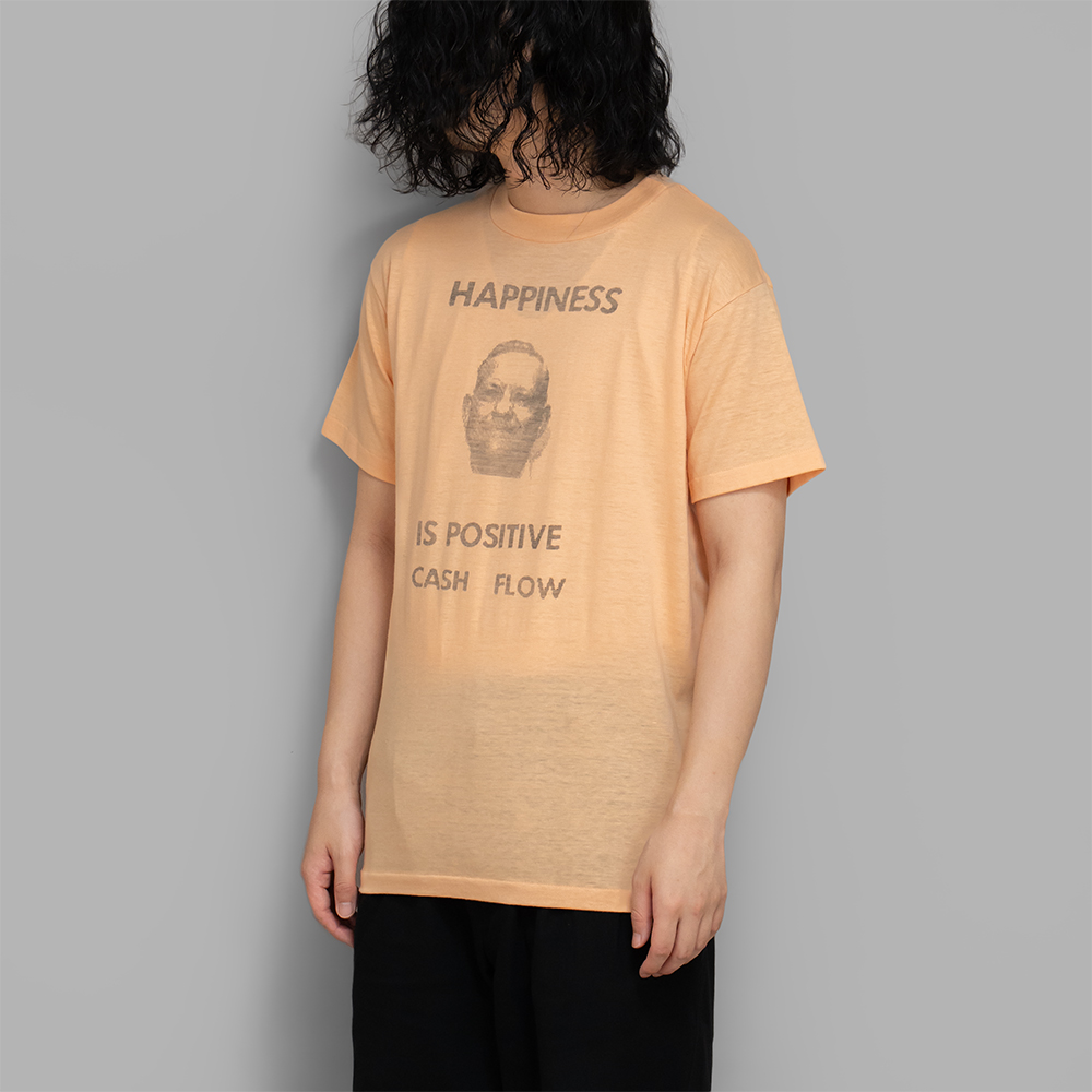USED / Print Tee “HAPPINESS”