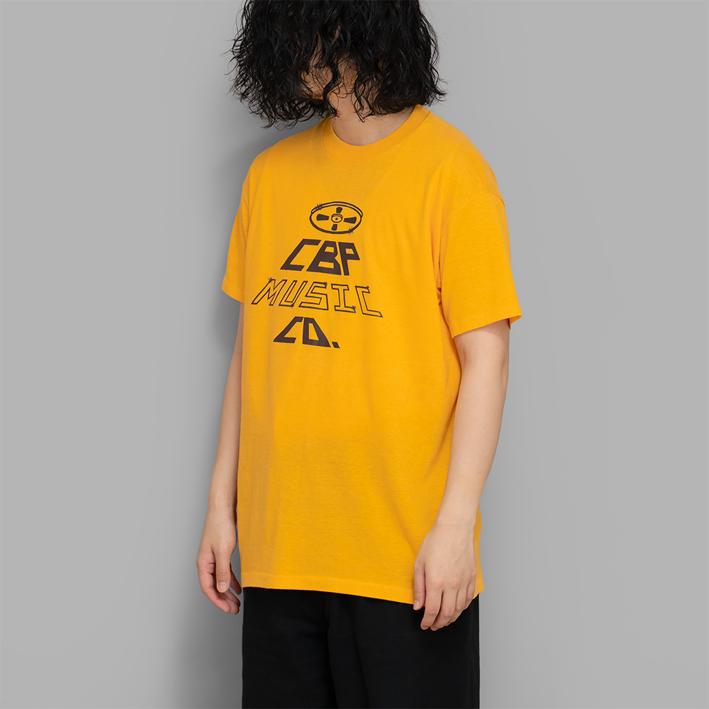 USED / Print Tee “CBP MUSIC CO.”
