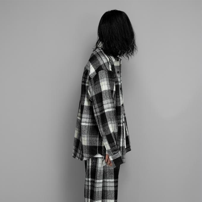 SALE】STUDIO NICHOLSON / RORO Boiled Wool Boucle Oversized Shirt