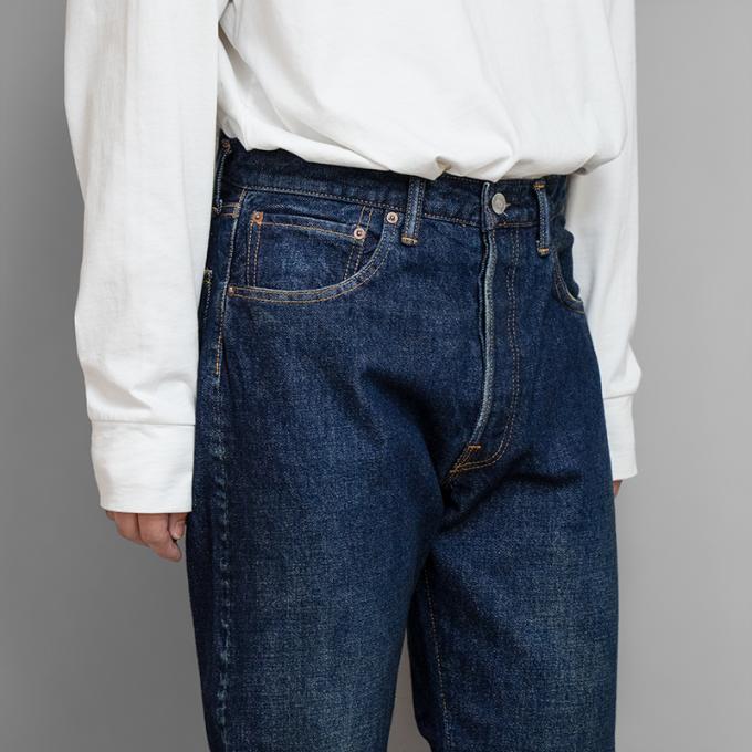 A.PRESSE / Washed Denim Pants E (Indigo) | twelve