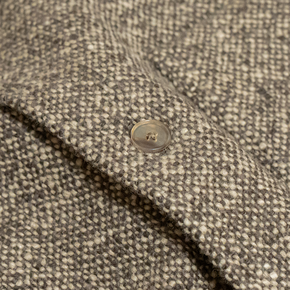 AURALEE / Homespun Tweed Shirt Blouson | twelve
