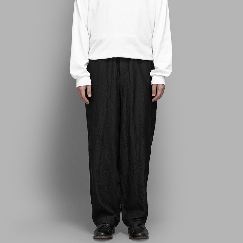 calmlence / No Pleated Easy Straight (Poplin Washer)