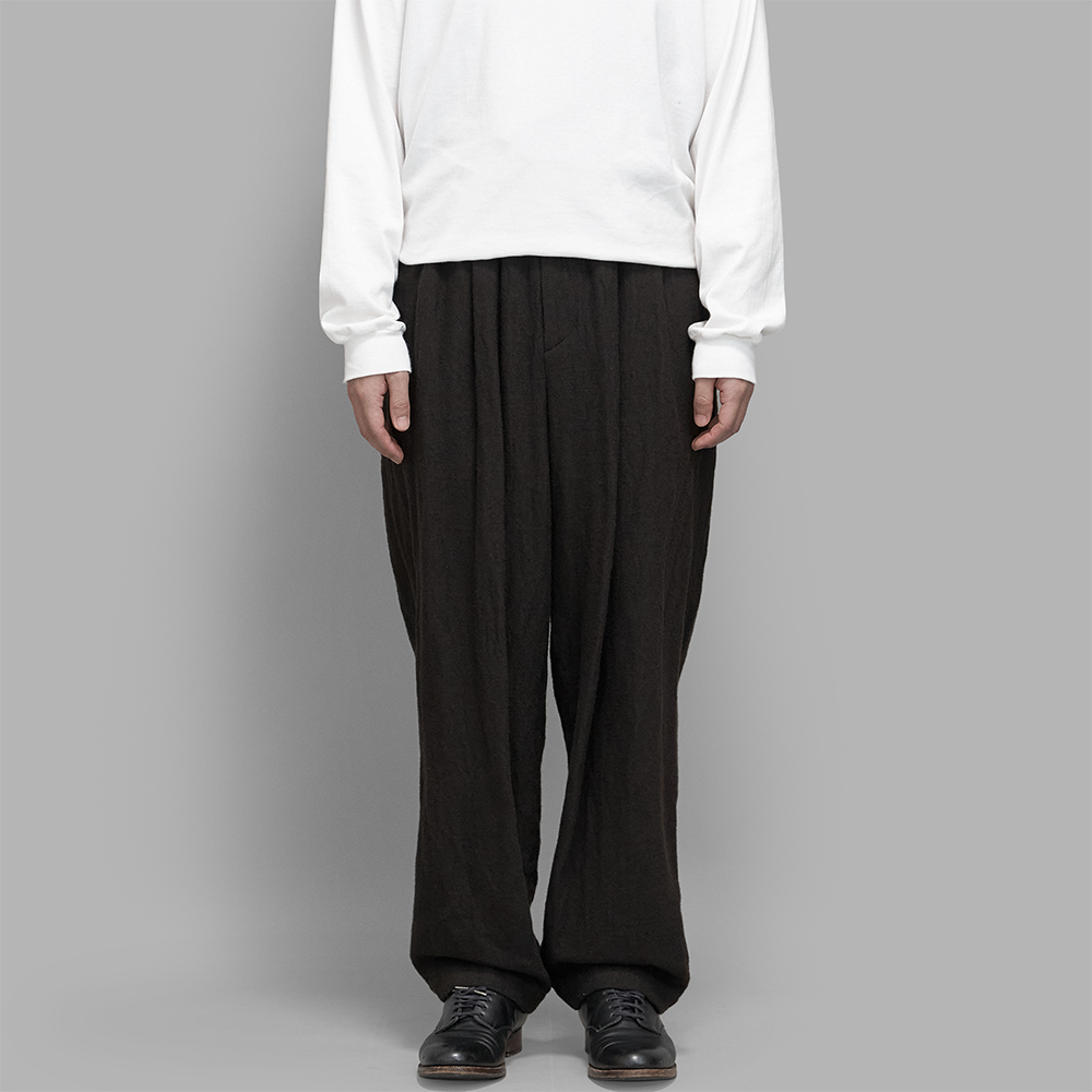 calmlence / Double Pleated Easy Tapered (Double Face)