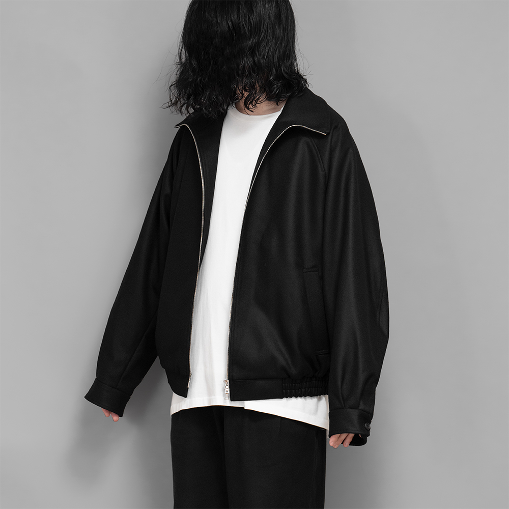 ssstein / Melton Zip Up Blouson