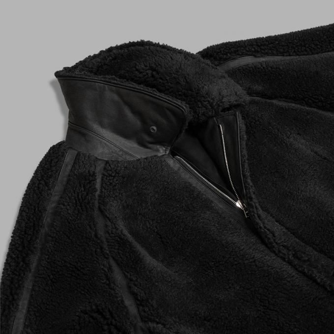 stein / Wool Fur Flight Jacket | twelve