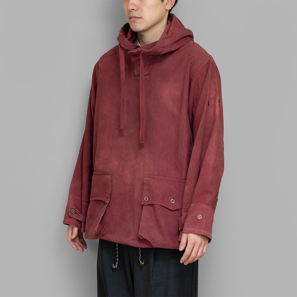 USED / Swedish Military Snow Parka Custom (Burgundy)