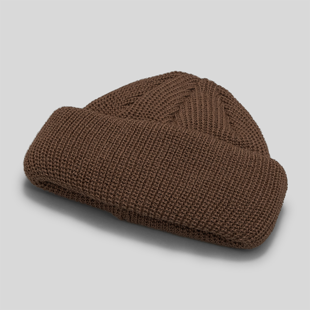 KIJIMA TAKAYUKI / Knit Deck Cap (Brown) | twelve