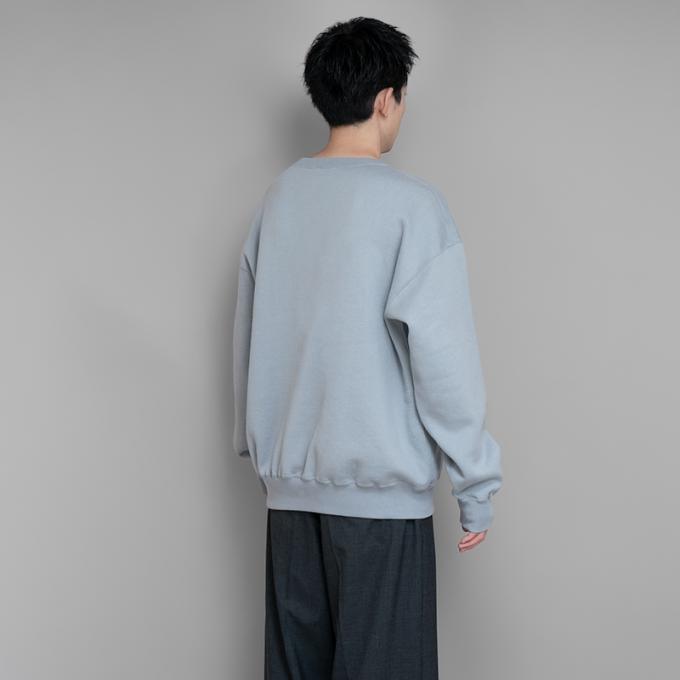 AURALEE / Smooth Soft Sweat P/O (Blue Gray) | twelve