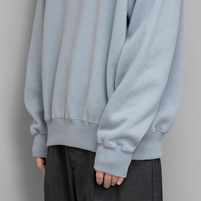 AURALEE / Smooth Soft Sweat P/O (Blue Gray) | twelve