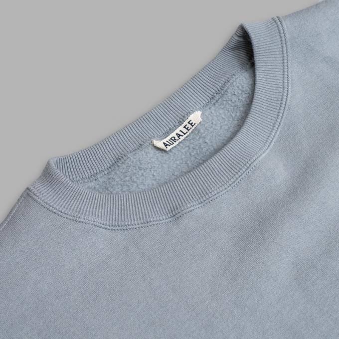 AURALEE / Smooth Soft Sweat P/O (Blue Gray) | twelve