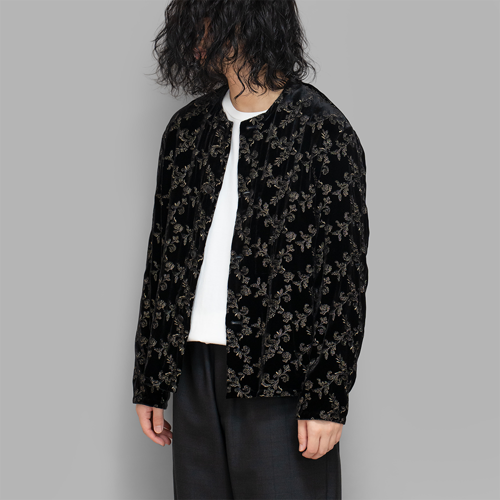 HEUGN / ”JONAS” French Velvet Blouson