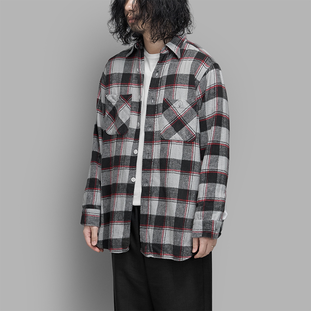 USED / 1960s BIG YANK Heavy Flannel Shirt
