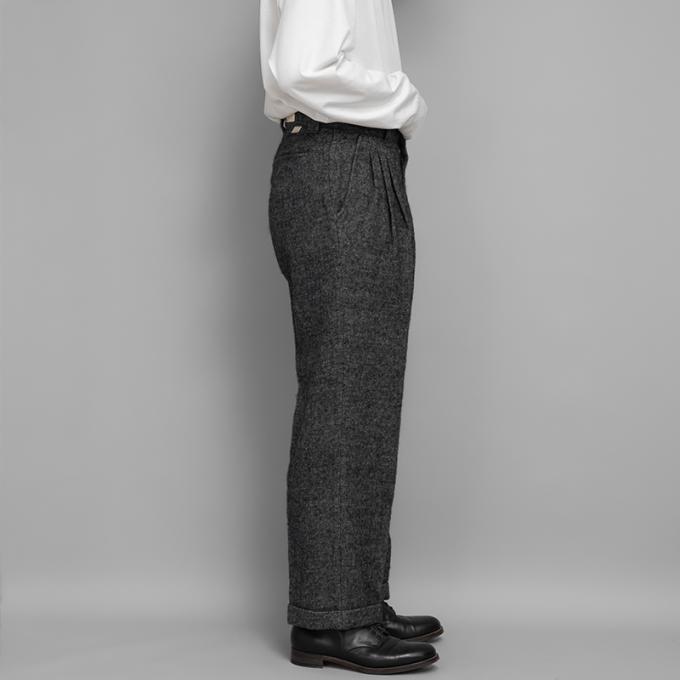 FARAH / Three Tuck Wide Pants (C.Gray) | twelve