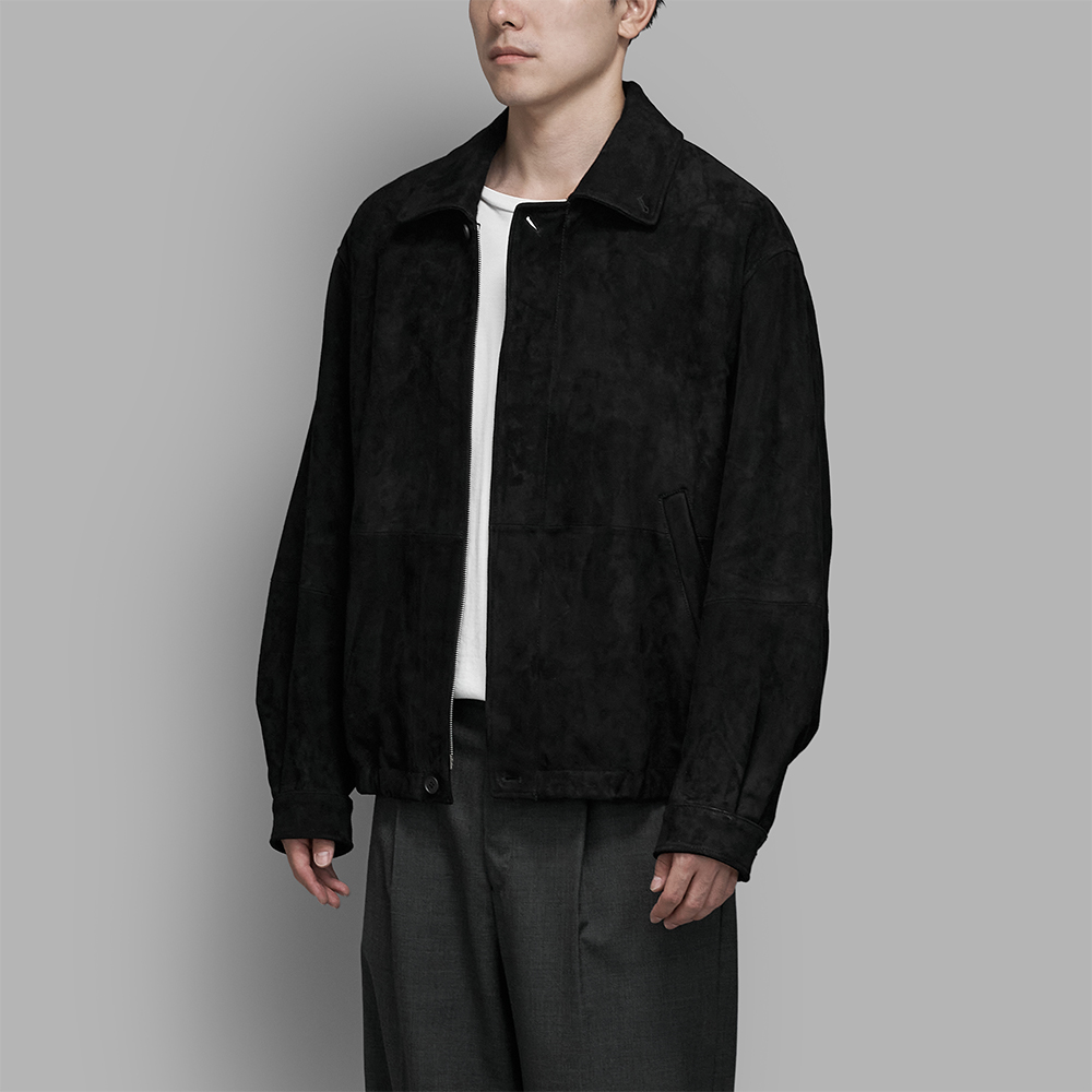 ssstein / Goat Suede Zip Jacket