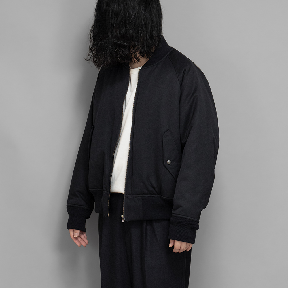 A.PRESSE / Silk Padding Jacket