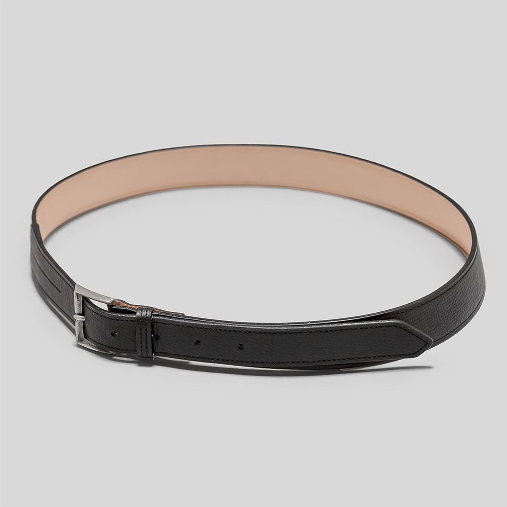 forme for twelve / Dress Jodhpurs Belt -Serpentine- (Black)