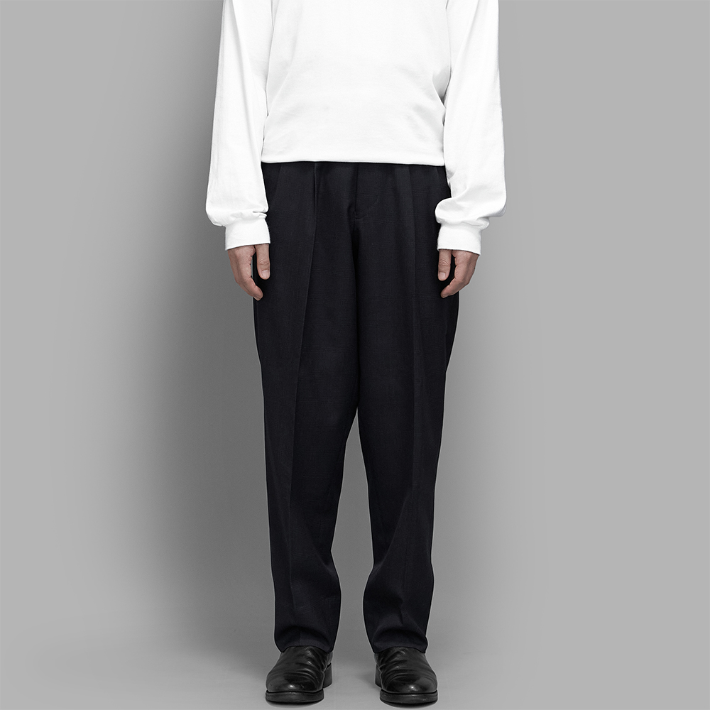 HEUGN / George Glen Check 2p Pants