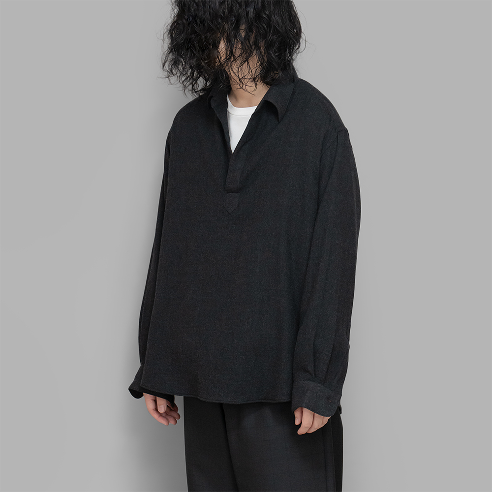 【ディオ】A.PRESSE WOOL SKIPPER SHIRT A.PRESSE 25AW Wool Skipper Shirt – Vintage Concept Store