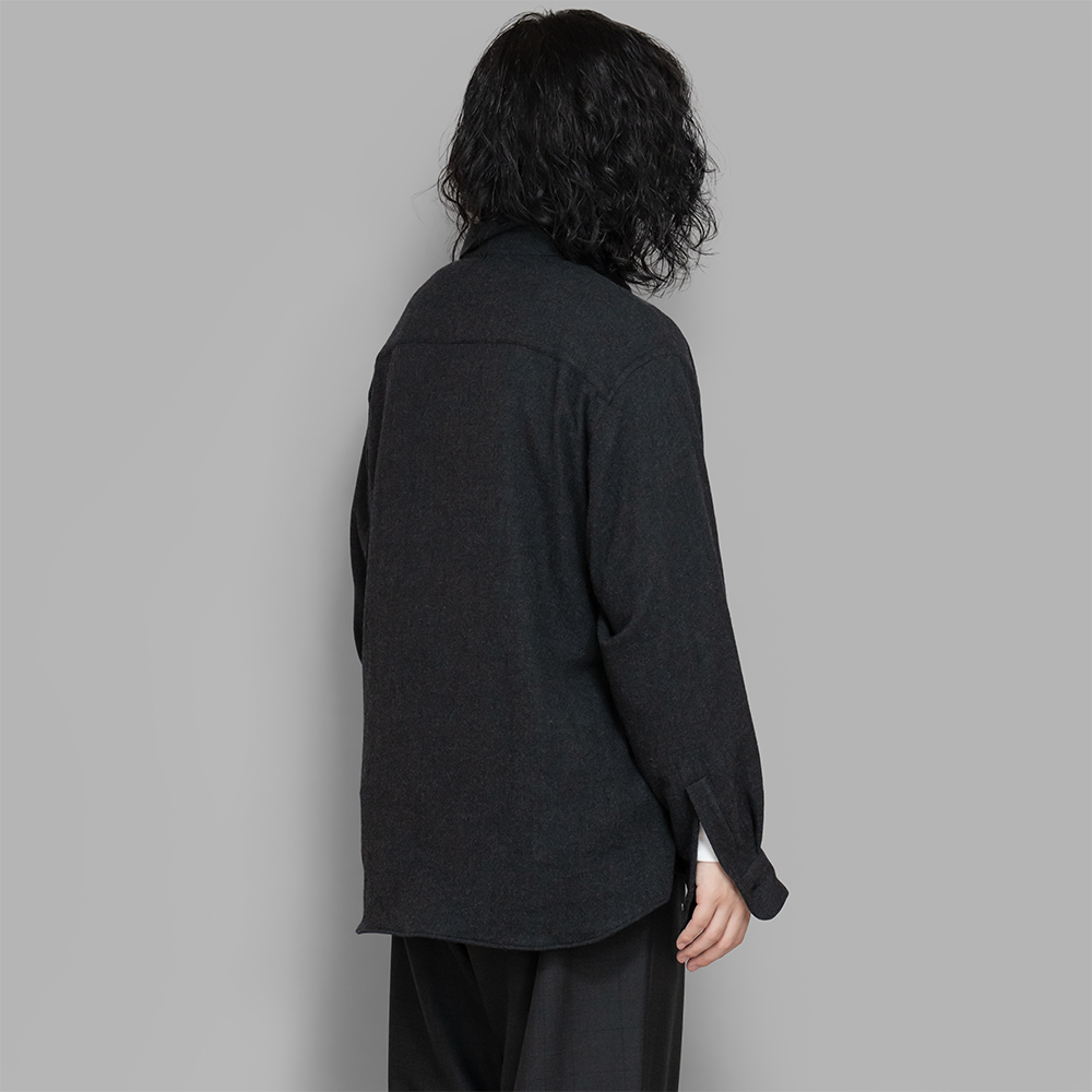 A.PRESSE / Wool Skipper Shirt | twelve