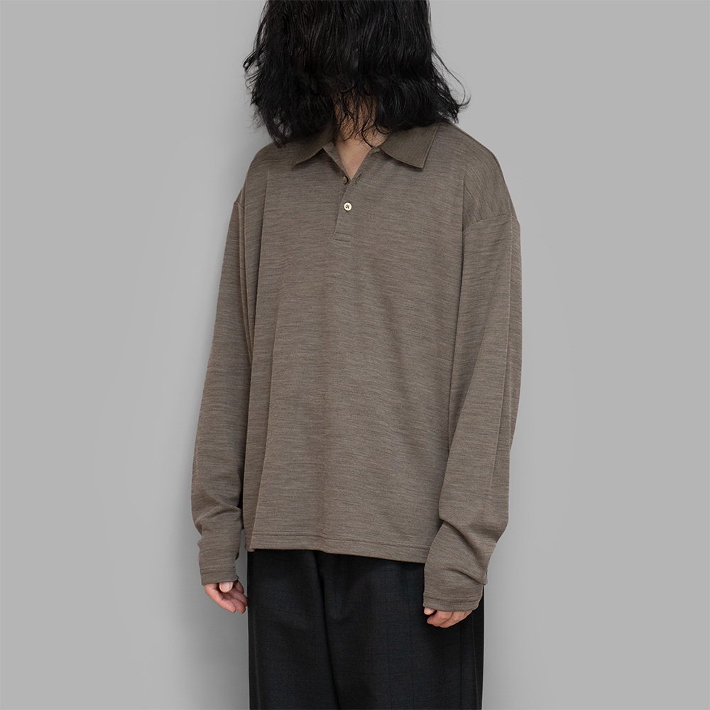 POSTELEGANT / Silk Wool Polo