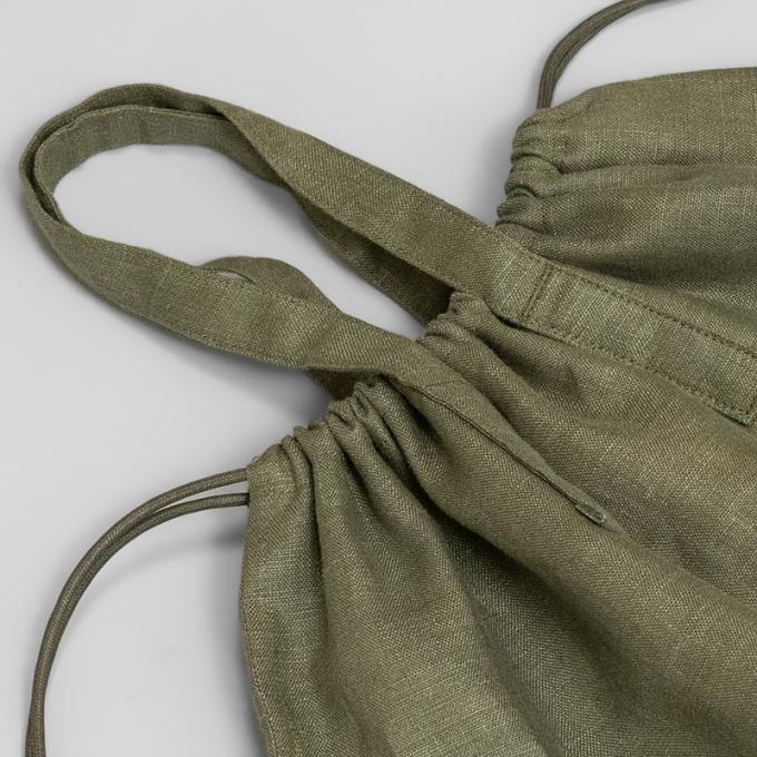 ERA. for twelve / Linen Helmet Bag (Olive) | twelve