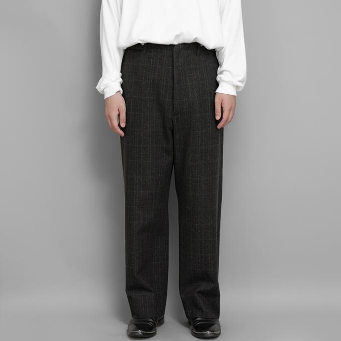 A.PRESSE / Windowpane Trousers | twelve