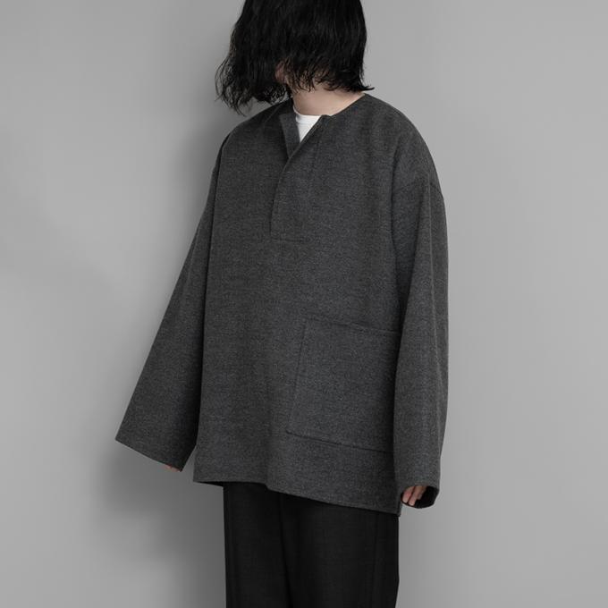 POSTELEGANT / Fine Wool Rever Top | twelve