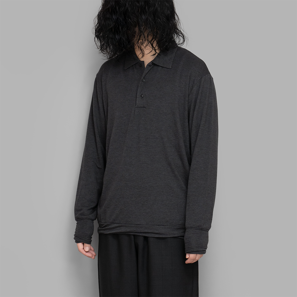 MAATEE&SONS / L/S Polo Tee