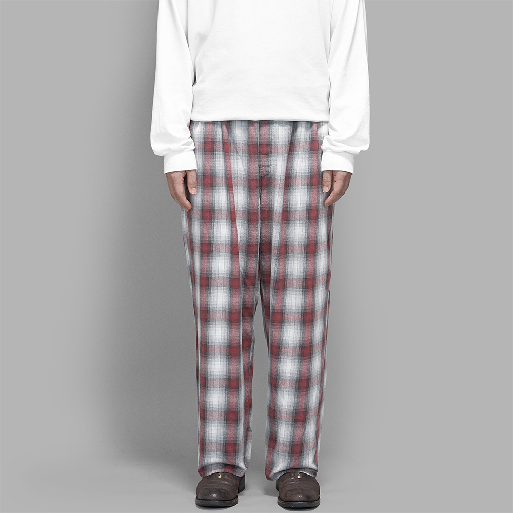 USED / Ombre Check Pajama Pants