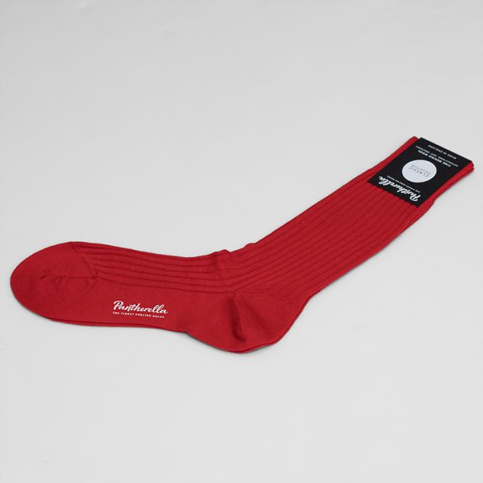 Pantherella / Rib Wool Socks (Indies Red)