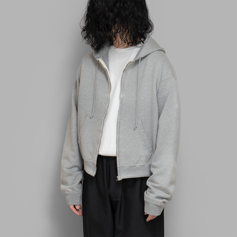 AURALEE SWEAT ZIP PARKA パーカー AURALEE PRODUCT DYED PIMA LIGHT SWEAT ZIP PARKA | オーラリー