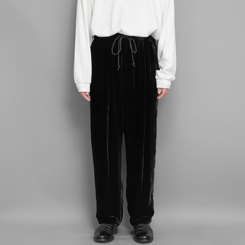 WIRROW / Velvet Drawstring Pants