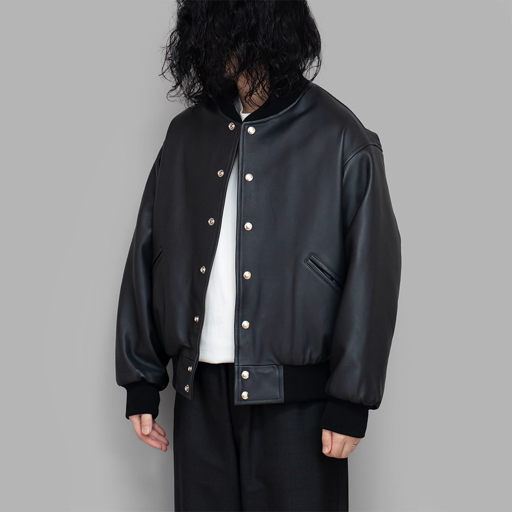 A.PRESSE / Leather Award Jacket