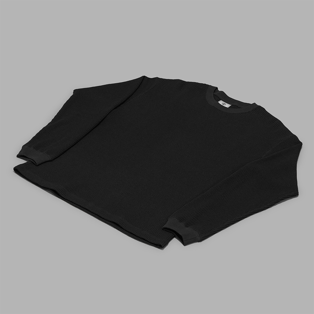 STABILIZER GNZ / Thermal Long Sleeve Tee (Black)