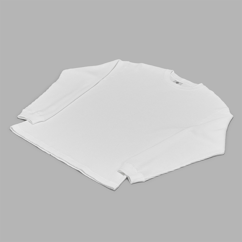 STABILIZER GNZ / Thermal Long Sleeve Tee (White)